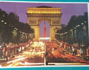 پازل چیده شده طاق نصرت پاریس 1000 تکه و سفارش ساخت
