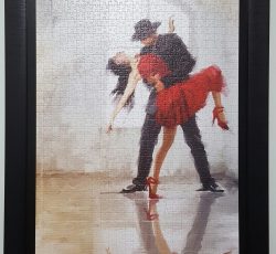 پازل 1000 تکه رقص تانگو همراه با قاب