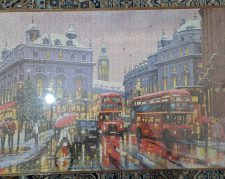 تابلو پازل چیده شده لندن در زمستان 1000 تیکه