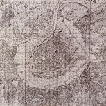 تابلو پازل چیده شده 1000 تکه نقشه باستانی وین