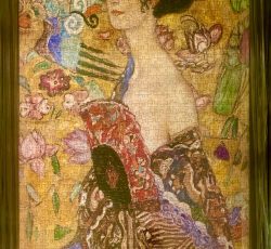 پازل 1000 تکه Lady with Fan