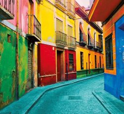 پازل چیده شده شهر قدیمی گرانادا رونسبرگر 1000 تکه