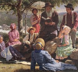 تابلو پازل چیده شده مدرسه آفتاب 1000 تکه برند فاکس پازل