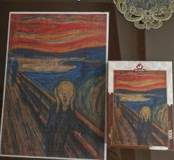 نقاشی جیغ ونگوگ 1000 تیکه