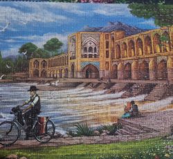 تابلو پازل چیده شده پل خواجو اصفهان 1000 تکه