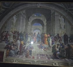 تابلو پازل مدرسه آتن 2000 تکه