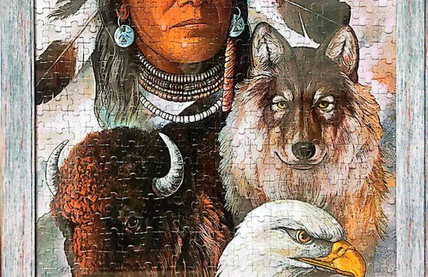 پازل سرخپوست